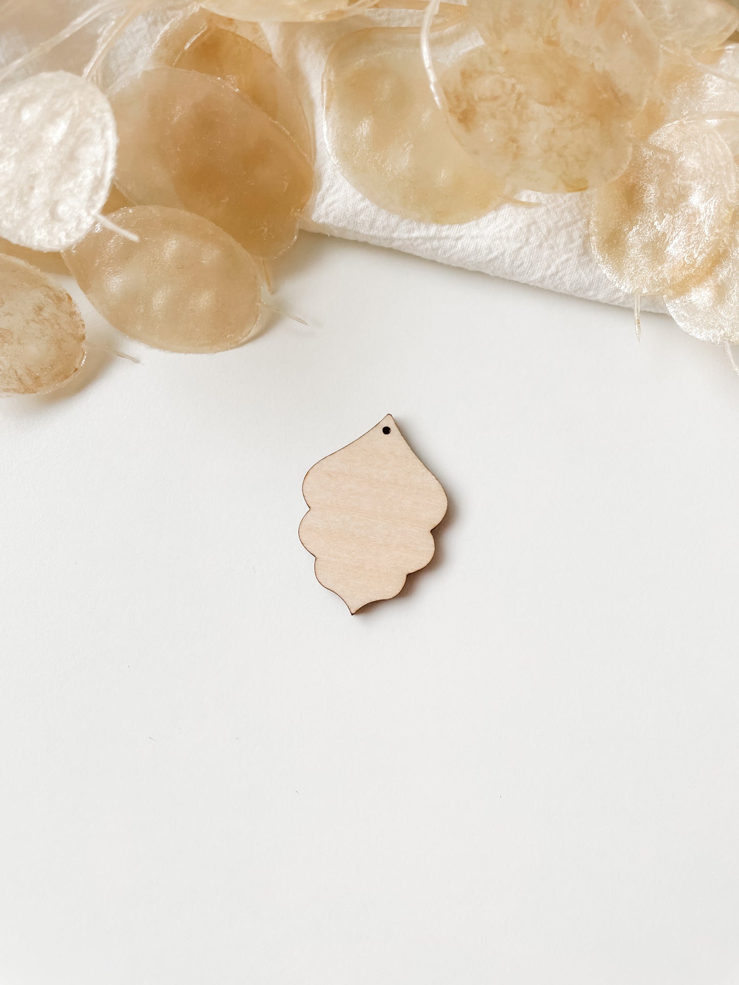 Pendant birch plywood 40mm, 1 pair, m75