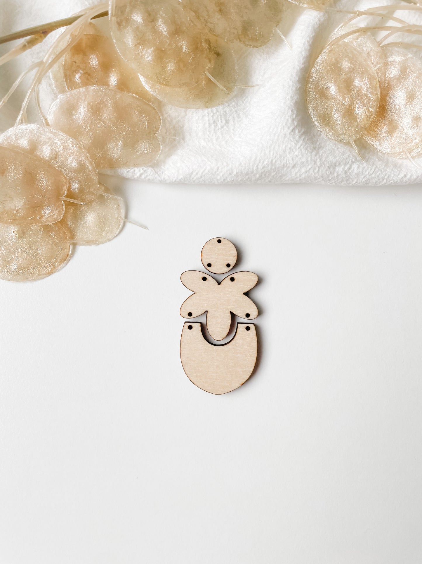 Riipus koivuvaneri setti 60mm, 1pari, m23