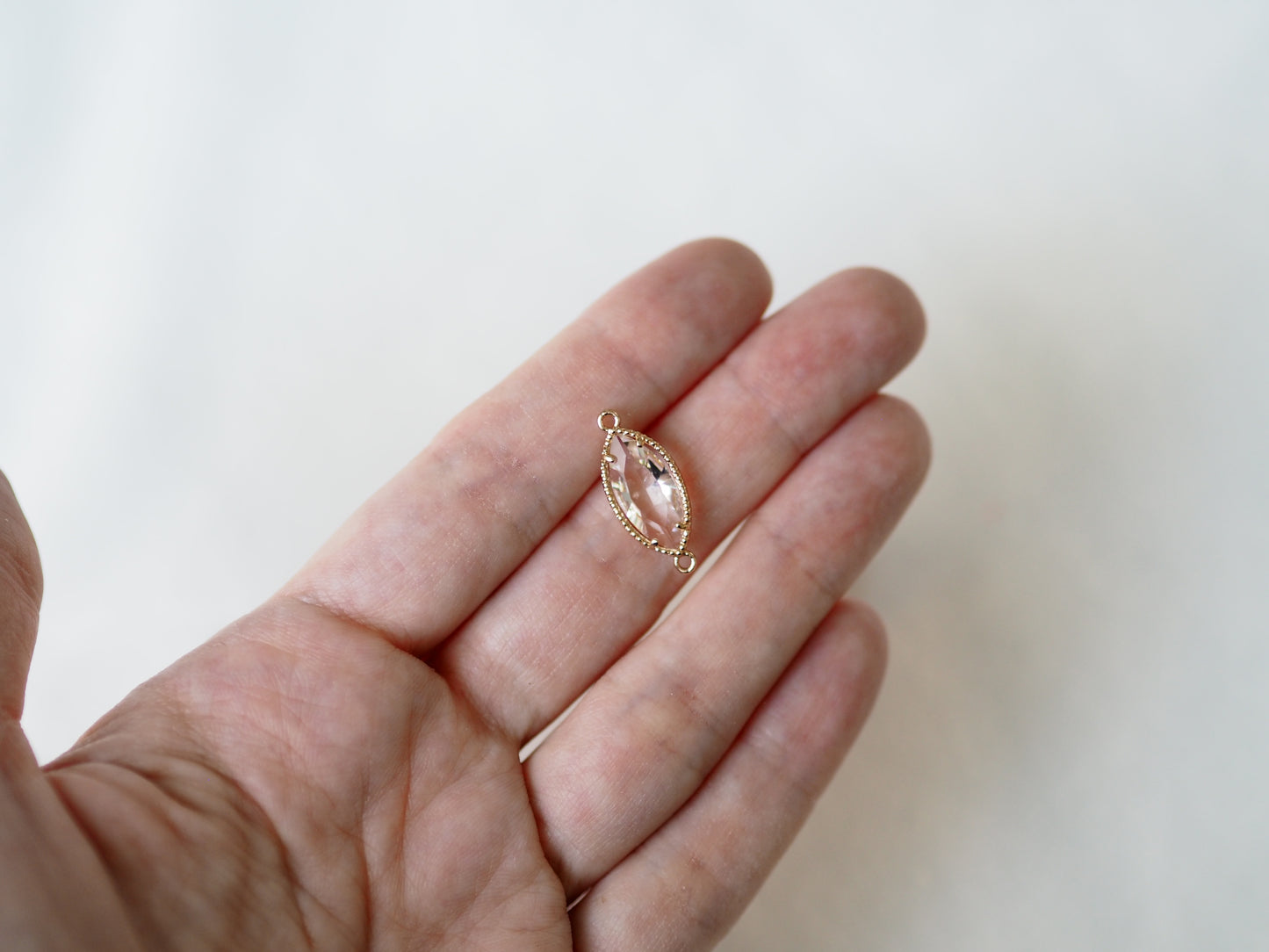 Smyckesavdelare glas 21x9mm, 1st