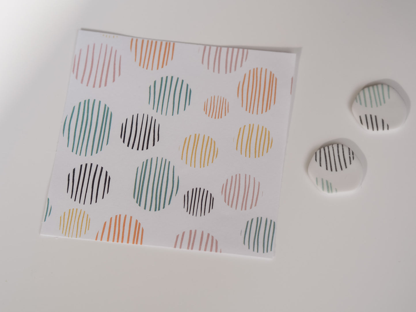 Transfer paper 9x9cm, 1pc