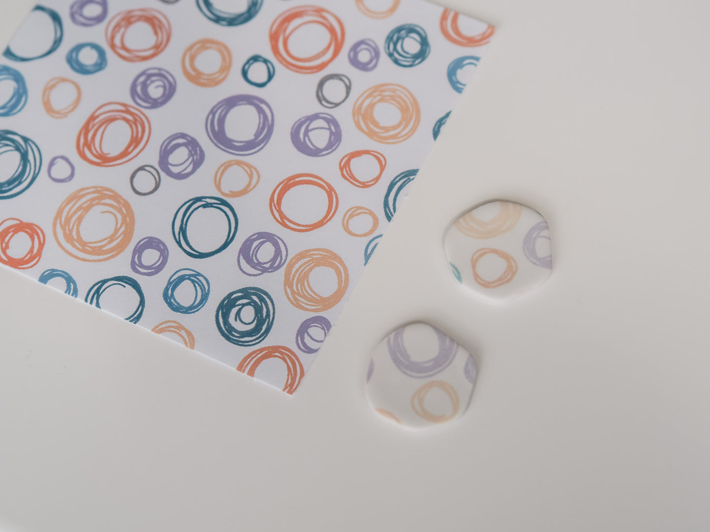 Transfer paper 9x9cm, 1pc