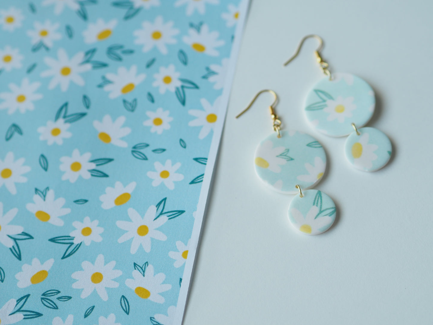 Transfer paper for polymer clay 8x8cm, 1pc