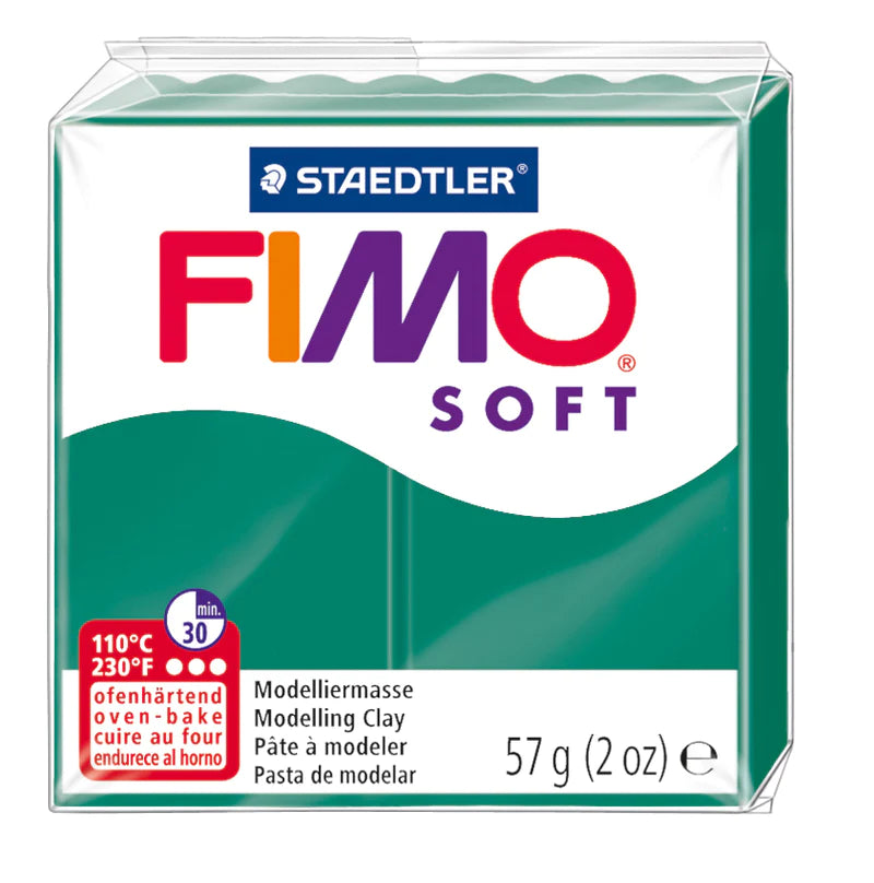 Fimo mjuk smaragd lera