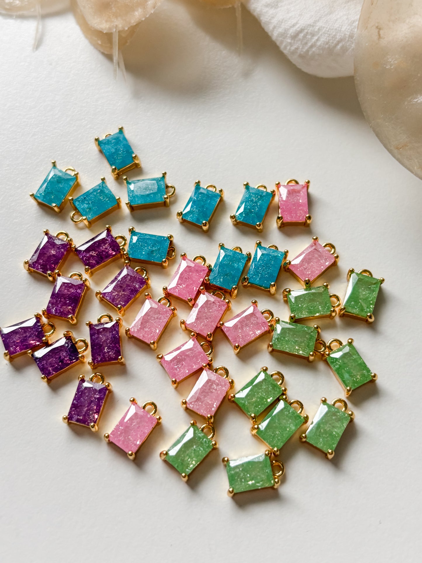 Riipus suorakaide 9.5x6x3.5mm, 2kpl