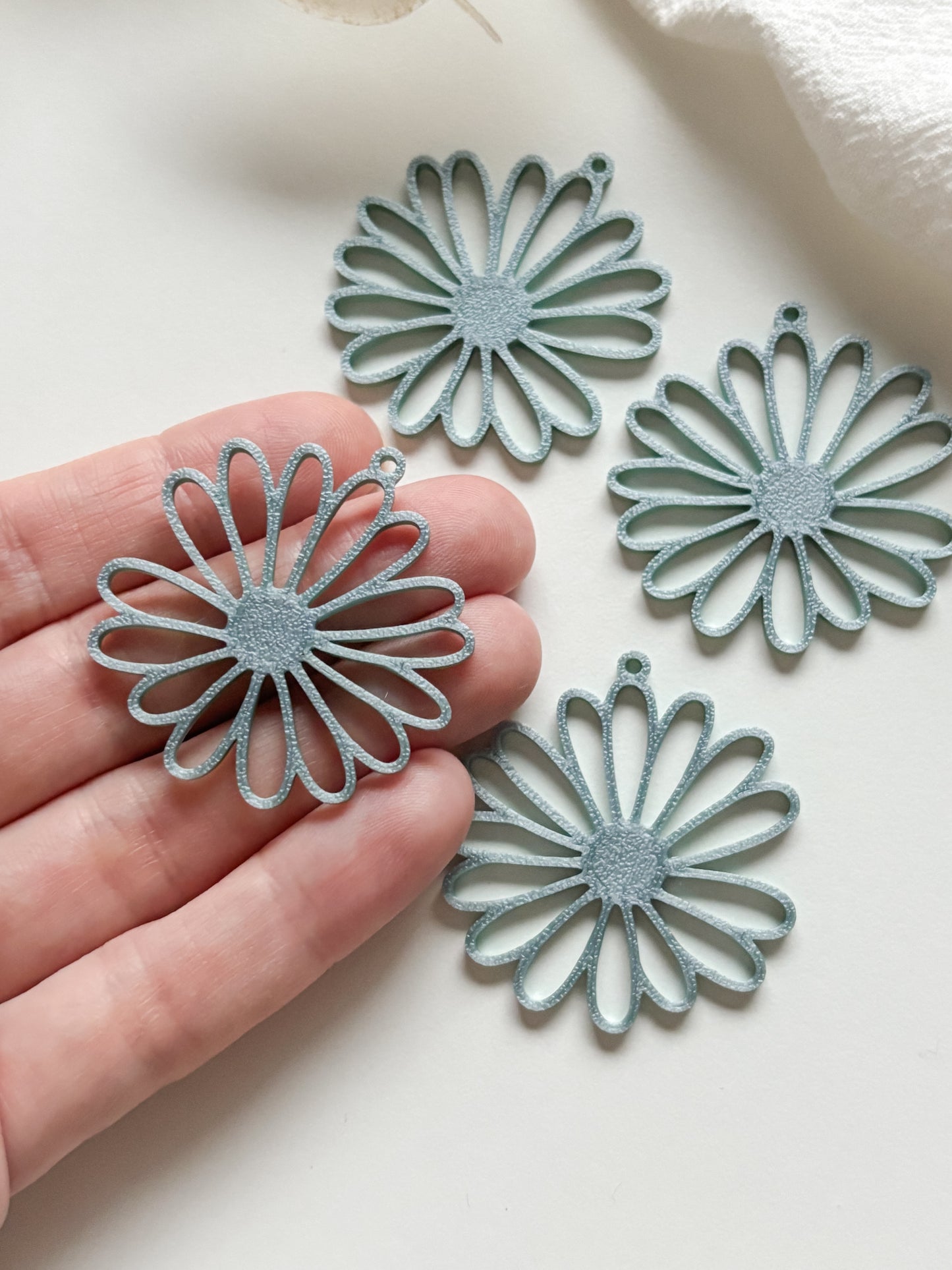 Riipus kukka 40mm, 2kpl