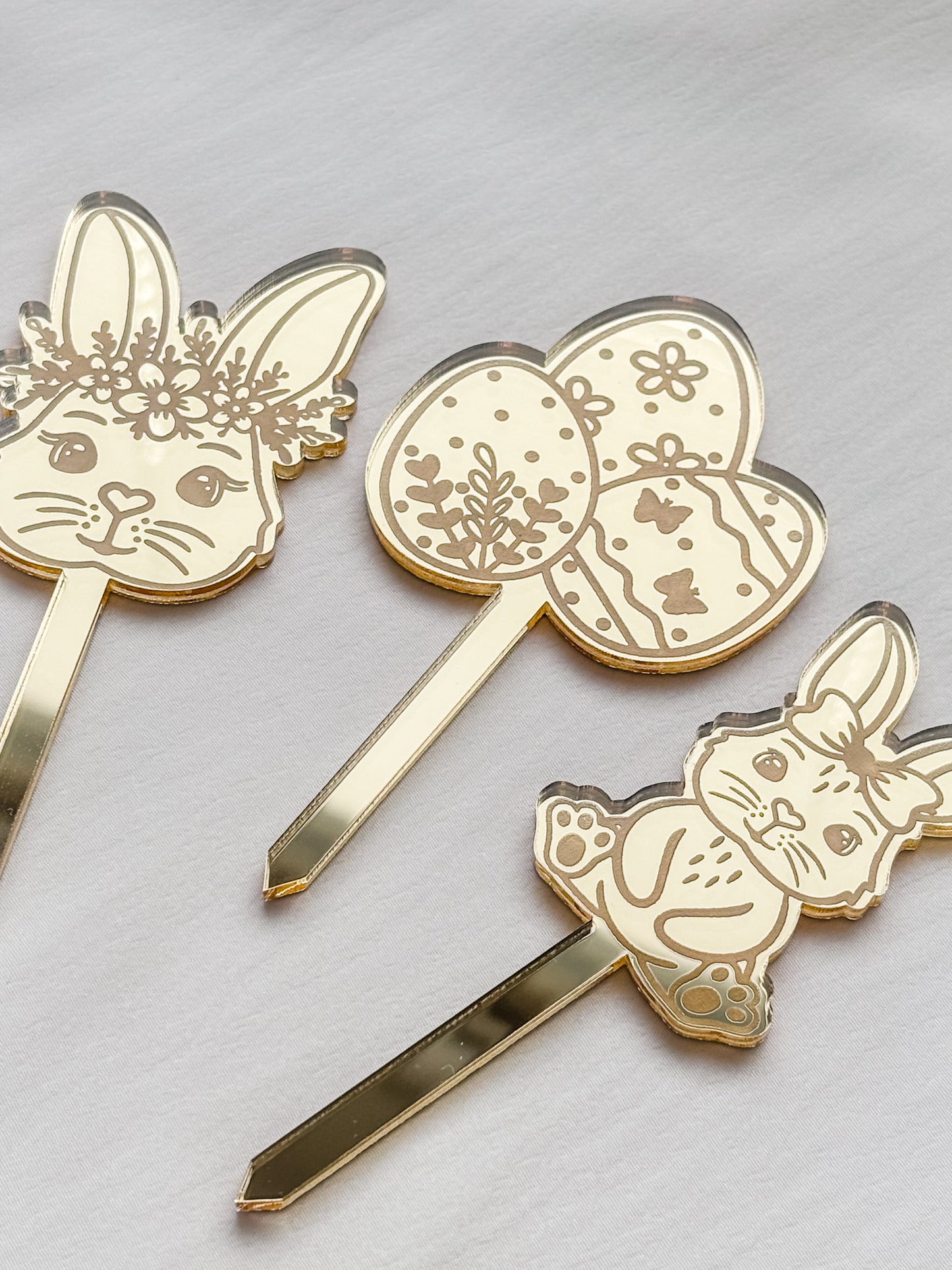 Kakkukoriste Puput 3kpl (eri värejä)