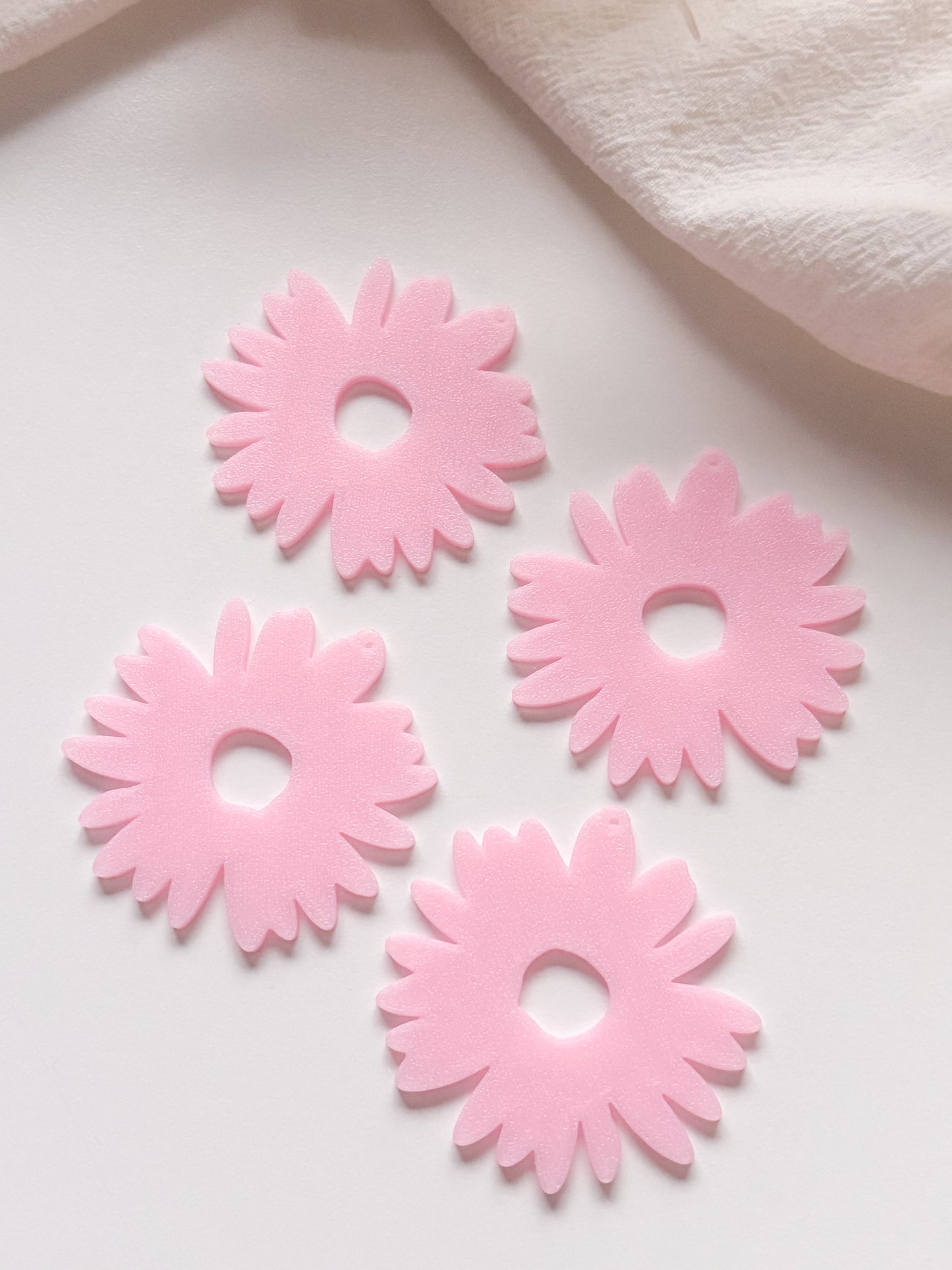 Riipus kukka 44mm, 2kpl