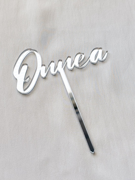 Kakkukoriste Onnea (eri värejä)