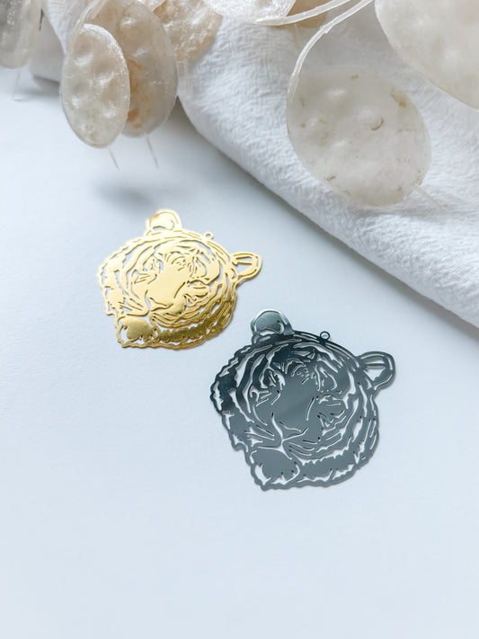 Pendant tiger 40mm, 1pc
