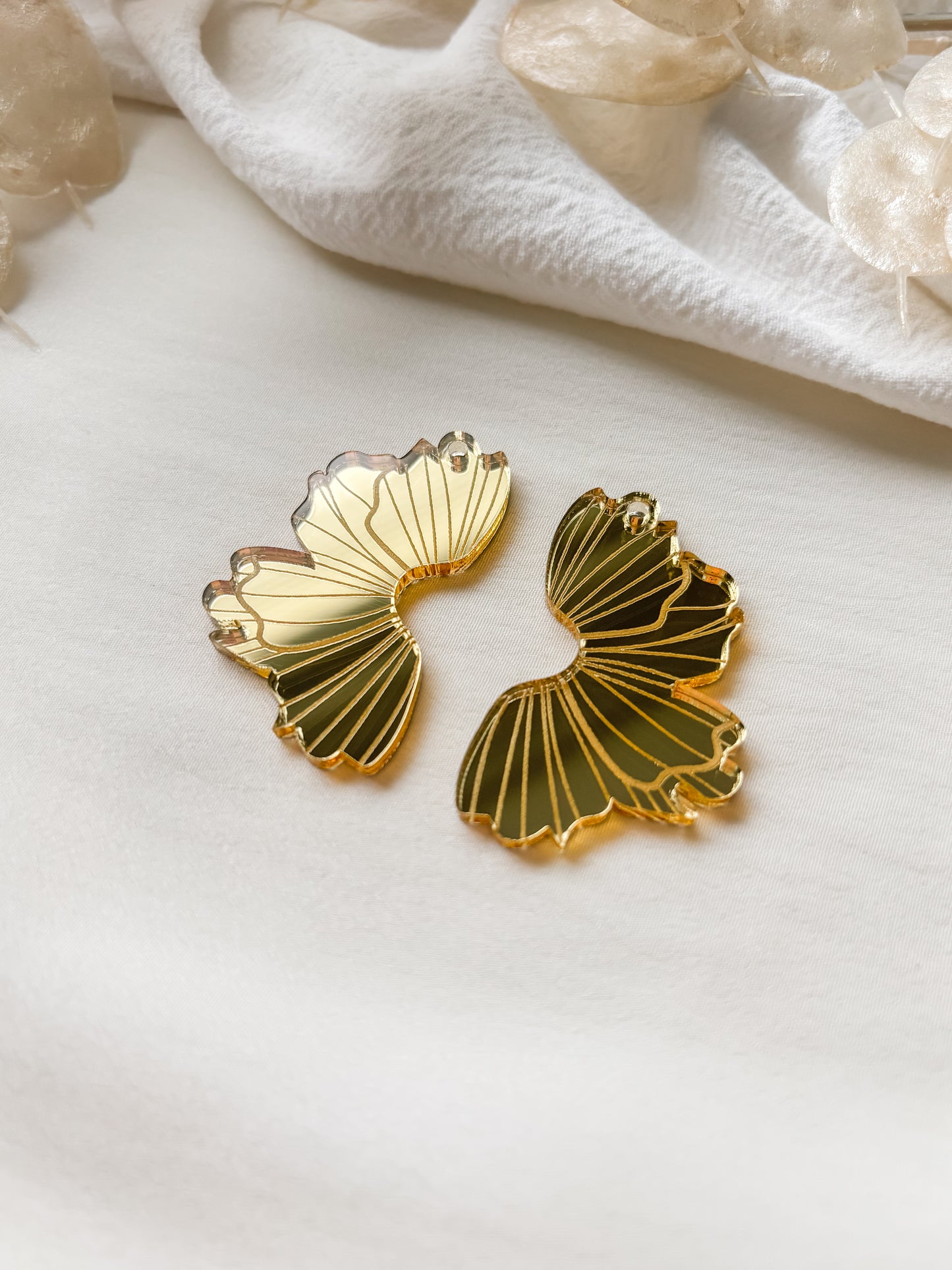 Riipus lehti 45mm, 1pari (eri värejä)