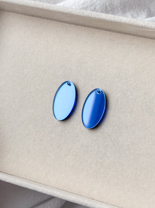 Riipus ovaali 30mm, 1pari (eri värejä)