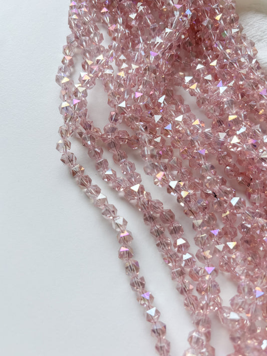 Lasihelmi 6x5.5x5.5mm, n.100kpl