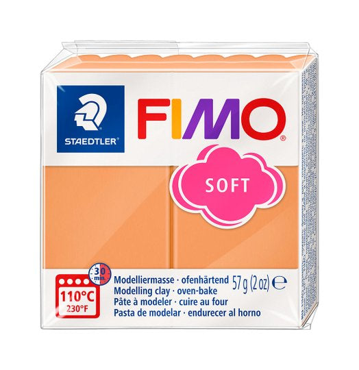 Fimo Soft askartelumasssa, papaya sorbet