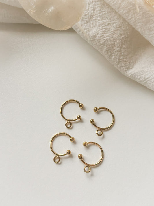 Korvakorurengas earcuff lenkillä, RST304, 1kpl