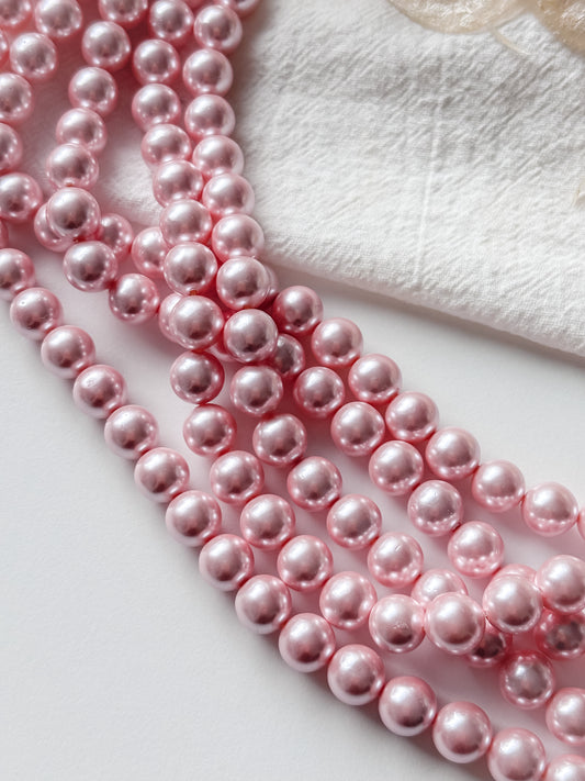 Shell pearl helmi 8mm, n.50kpl