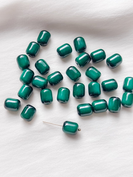 Lasihelmi 9.5x8mm, 10kpl