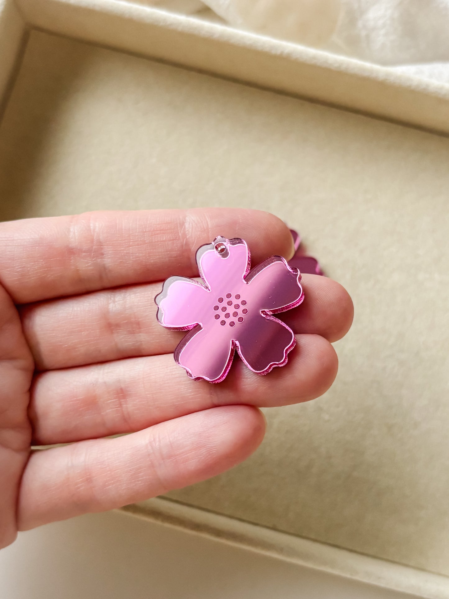 Riipus kukka 30mm, 1pari