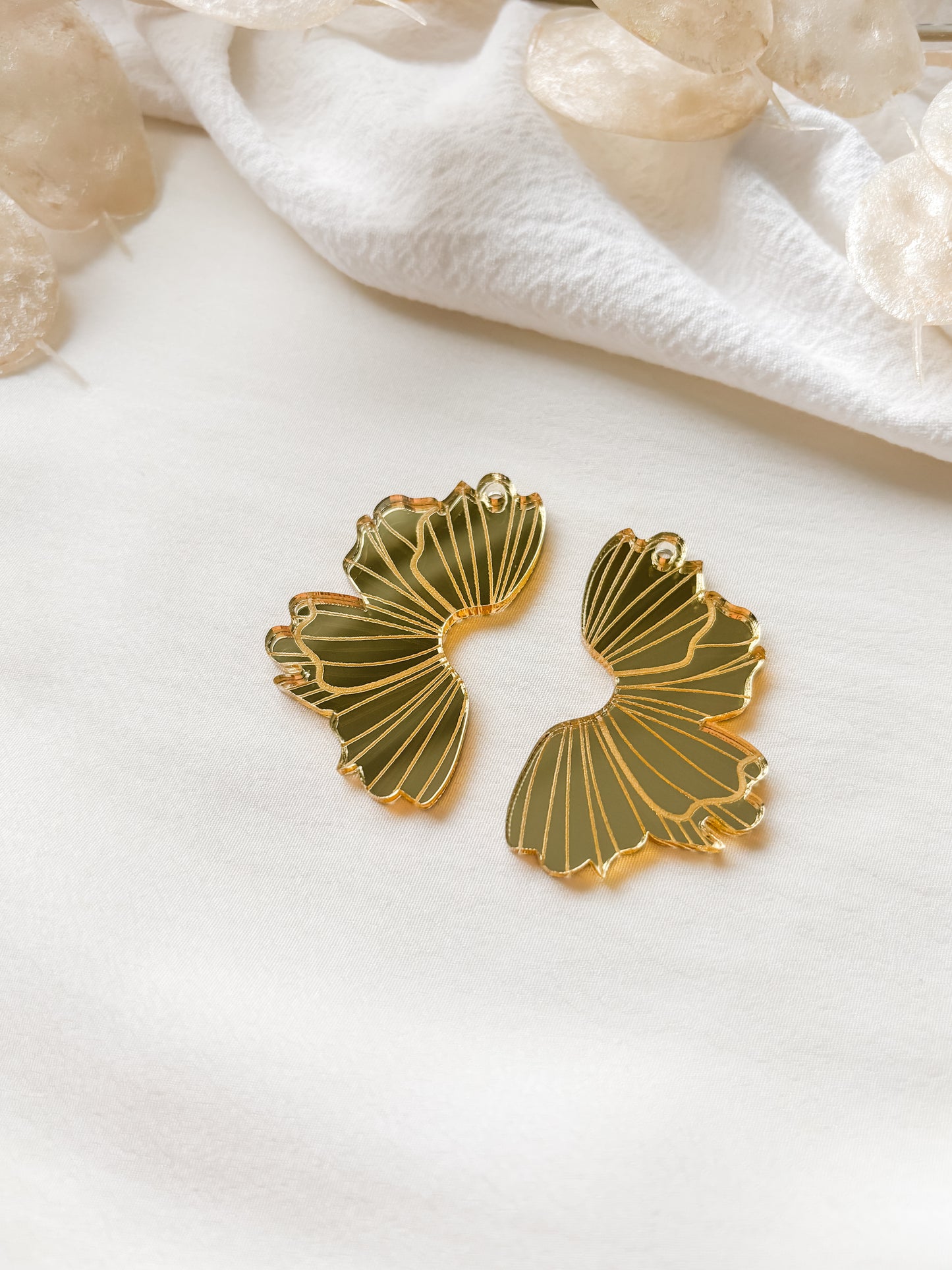 Riipus lehti 45mm, 1pari (eri värejä)