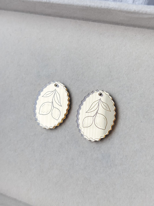 Riipus sitruuna 30mm, 1pari (eri värejä)