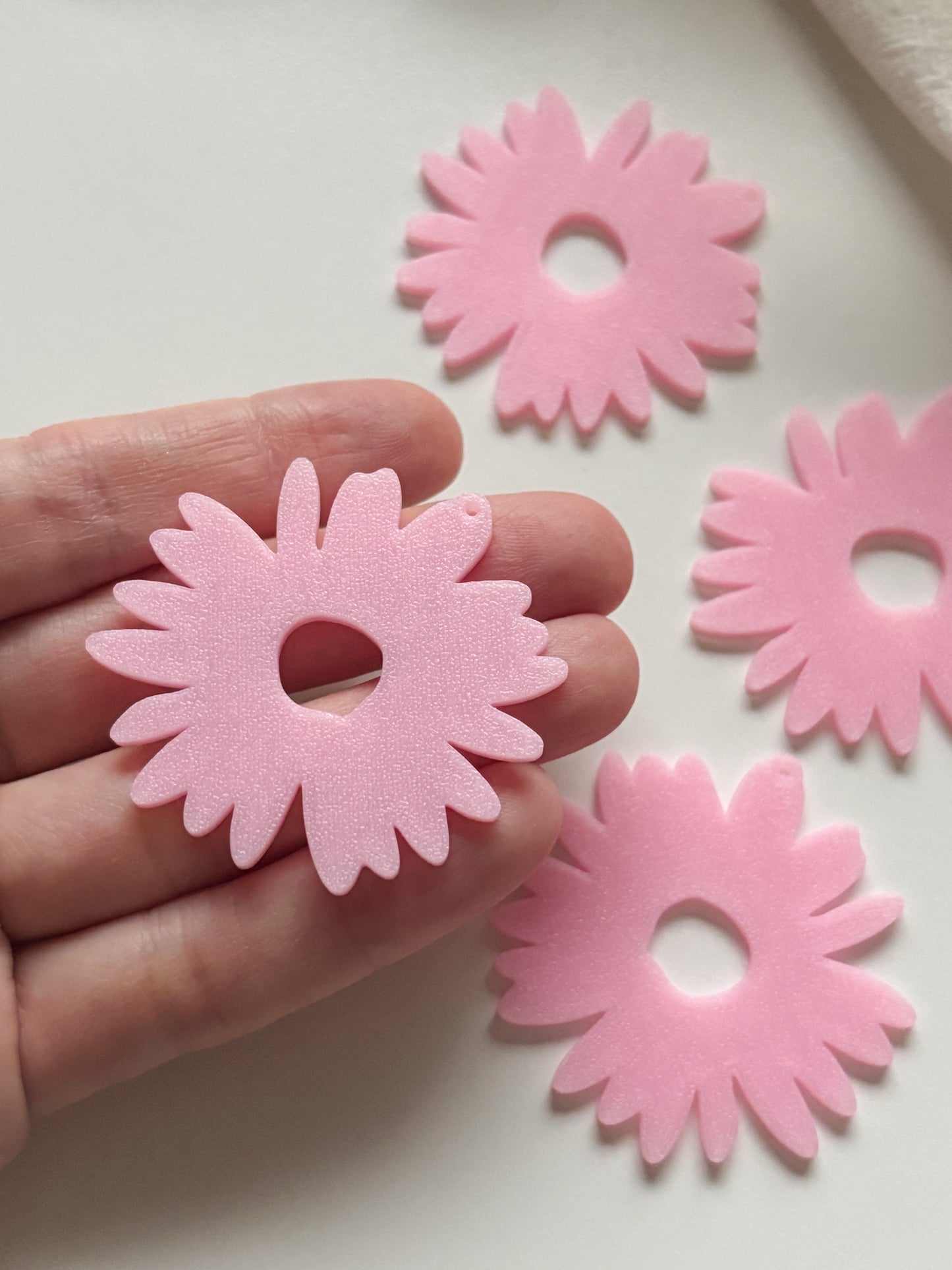 Riipus kukka 44mm, 2kpl