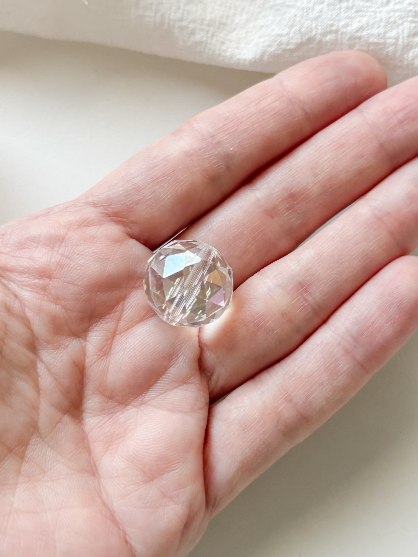 Lasihelmi 17x18mm, 2kpl