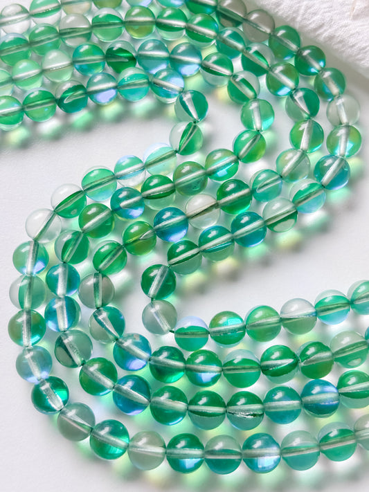 Lasihelmi 8mm, n.48kpl