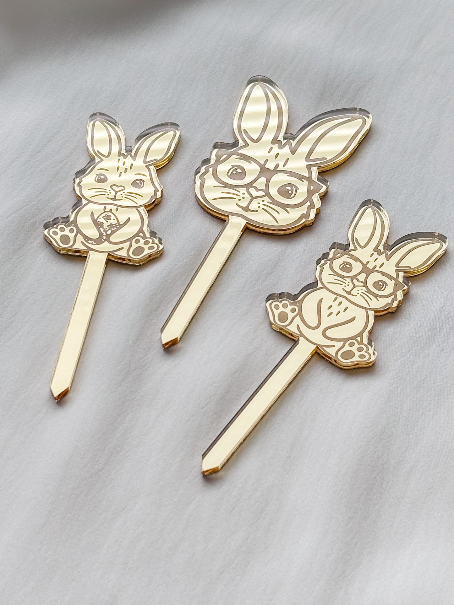 Kakkukoriste puput 3kpl (eri värejä)