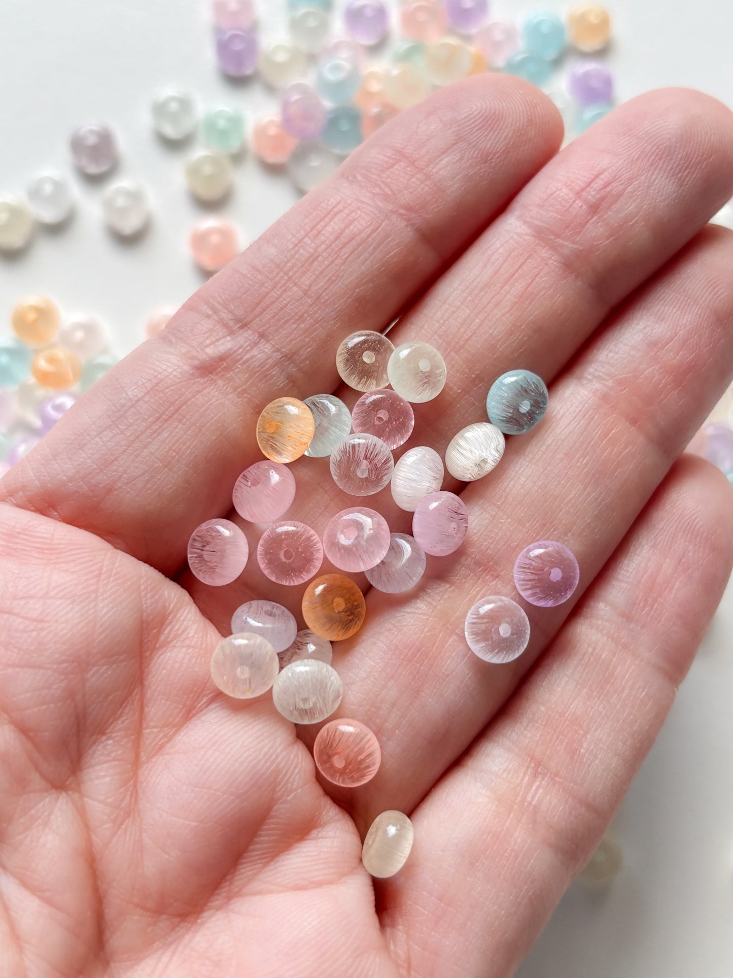 Lasihelmi 6x3mm, 50kpl