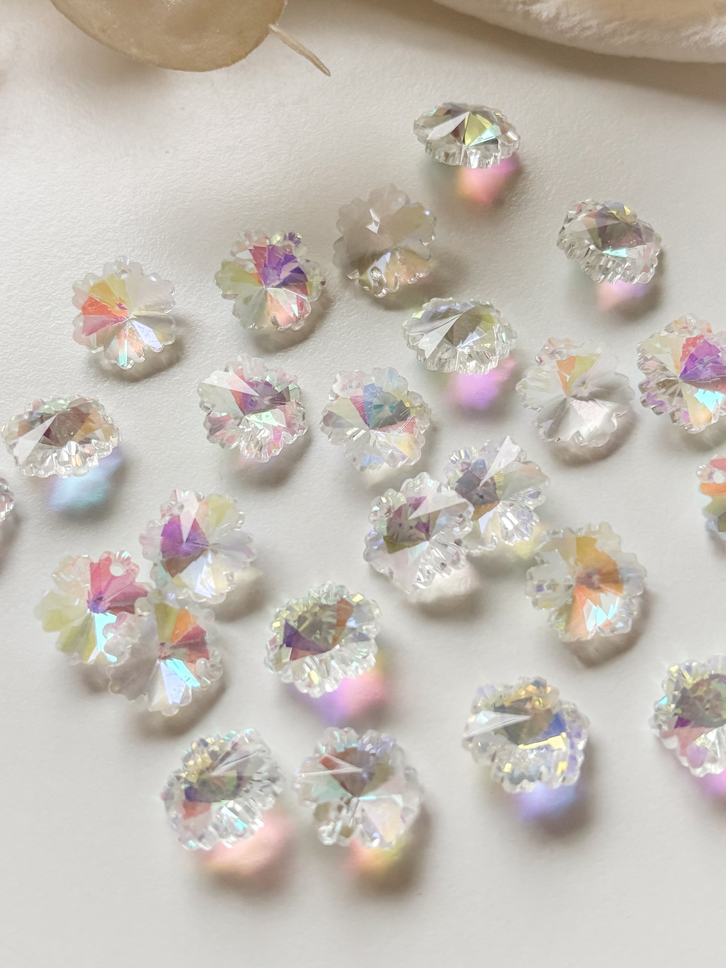 Riipus lumihiutale 14mm, 10kpl