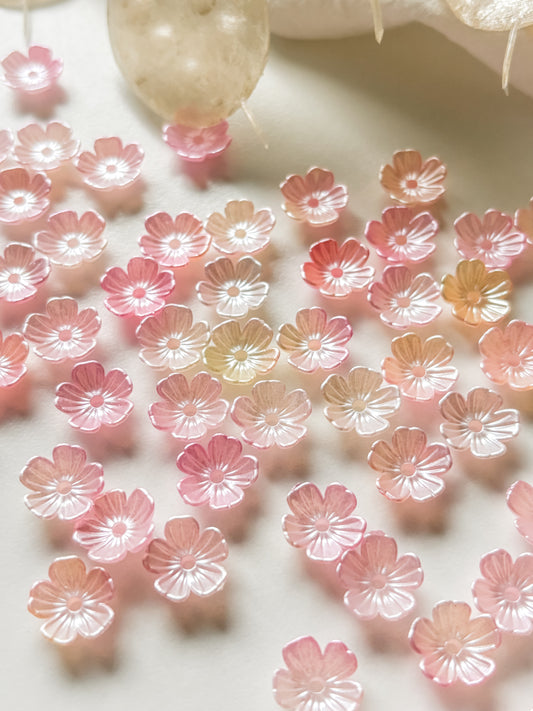 Akryylihelmi 11x11x4mm, 20kpl