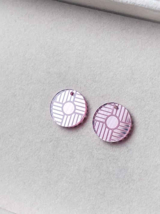Riipus ympyrä 20mm, 1pari (eri värejä)