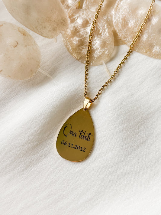 Smycken med egen text, Namnsmycken