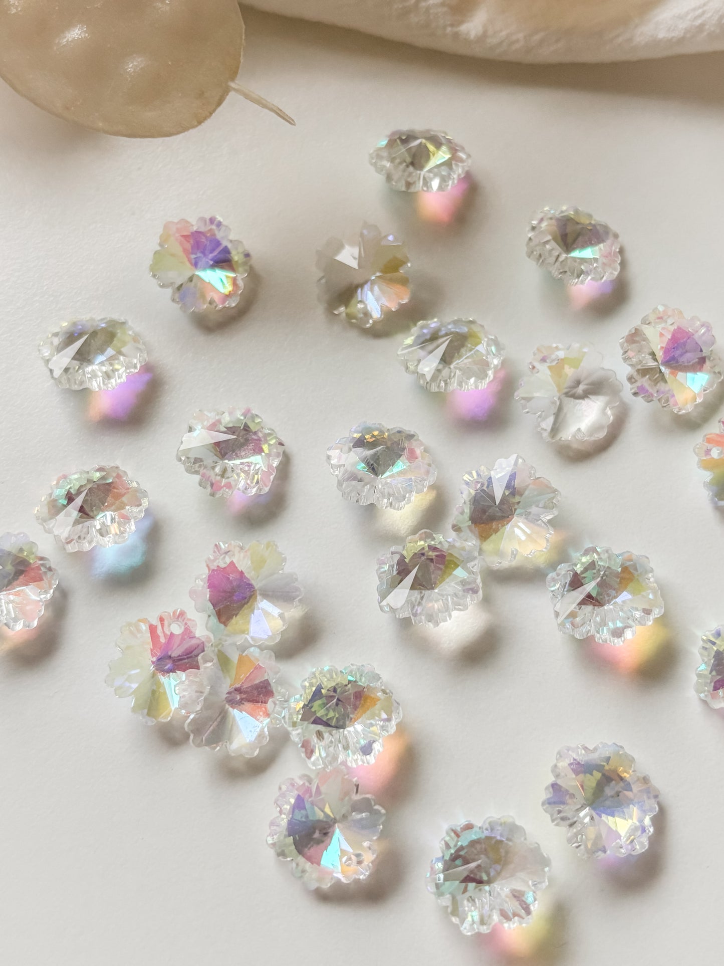 Riipus lumihiutale 14mm, 10kpl