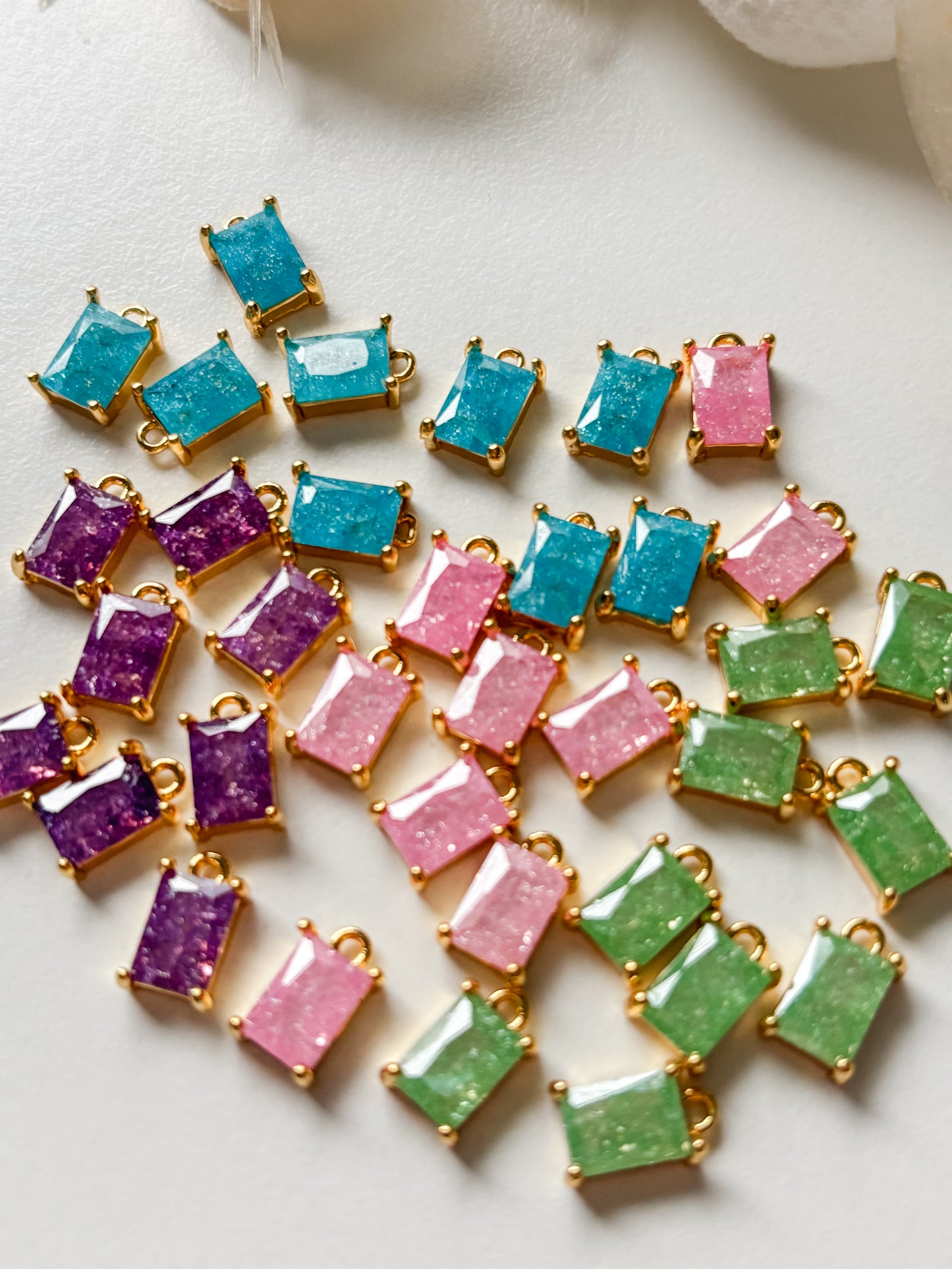 Riipus suorakaide 9.5x6x3.5mm, 2kpl