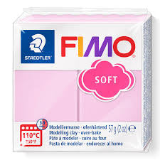 Fimo Soft askartelumassa, light pink