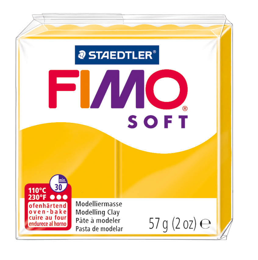 Fimo Soft, askartelumassa, Sunflower